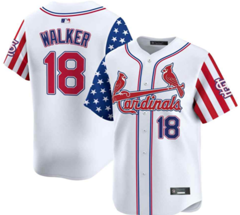 men2026 St.Louis Cardinals #18 Walker white Nike MLB Jersey 080501->minnesota twins->MLB Jersey